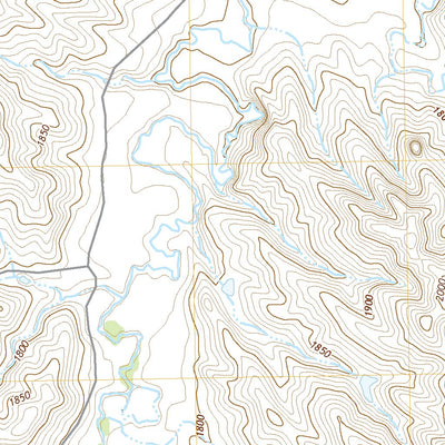 United States Geological Survey Badnation NW, SD (2021, 24000-Scale) digital map