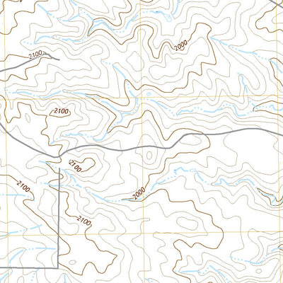 United States Geological Survey Badnation SE, SD (2021, 24000-Scale) digital map