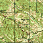 United States Geological Survey Bado, MO (1943, 62500-Scale) digital map