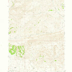 United States Geological Survey Badwater SE, WY (1952, 24000-Scale) digital map