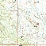 United States Geological Survey Badwater, WY (1952, 24000-Scale) digital map