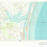 United States Geological Survey Baffin Bay, TX (1984, 100000-Scale) digital map