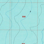 United States Geological Survey Baffin Bay, TX (1984, 100000-Scale) digital map