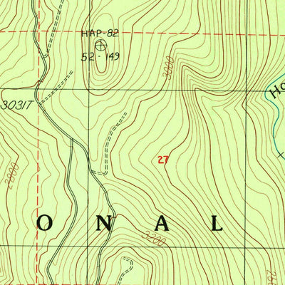 United States Geological Survey Bagby Hot Springs, OR (1985, 24000-Scale) digital map