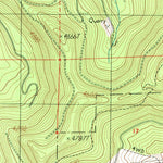 United States Geological Survey Bagby Hot Springs, OR (1985, 24000-Scale) digital map