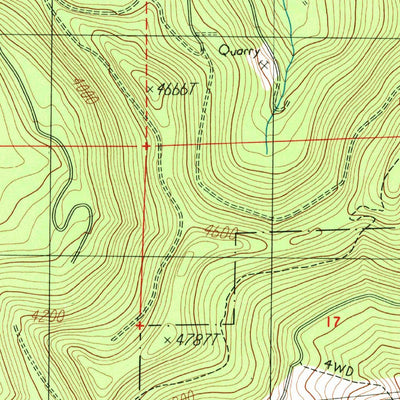 Bagby Hot Springs, OR (1985, 24000-Scale) Map by United States ...