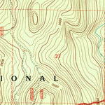United States Geological Survey Bagby Hot Springs, OR (1997, 24000-Scale) digital map