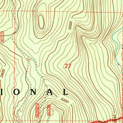 United States Geological Survey Bagby Hot Springs, OR (1997, 24000-Scale) digital map
