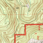 United States Geological Survey Bagby Hot Springs, OR (1997, 24000-Scale) digital map