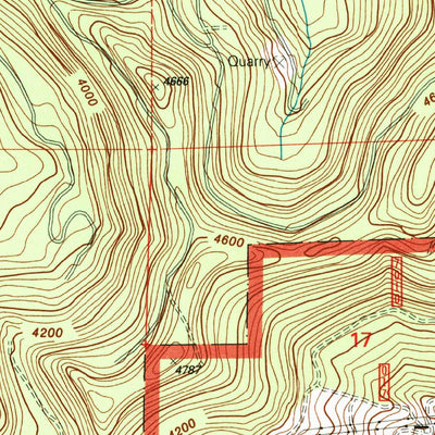 United States Geological Survey Bagby Hot Springs, OR (1997, 24000-Scale) digital map