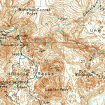United States Geological Survey Bagdad, AZ (1945, 62500-Scale) digital map