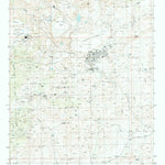 United States Geological Survey Bagdad, AZ (1986, 24000-Scale) digital map