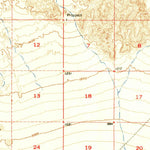 United States Geological Survey Bagdad, CA (1956, 62500-Scale) digital map