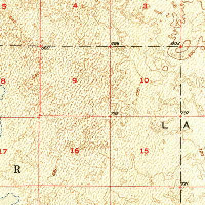 United States Geological Survey Bagdad, CA (1956, 62500-Scale) digital map