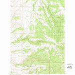 United States Geological Survey Baggs Creek, MT (1989, 24000-Scale) digital map