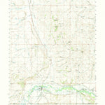 United States Geological Survey Baggs, WY-CO (1957, 62500-Scale) digital map