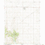 United States Geological Survey Bagley, IA (1982, 24000-Scale) digital map