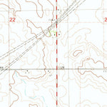 United States Geological Survey Bagley, IA (1982, 24000-Scale) digital map