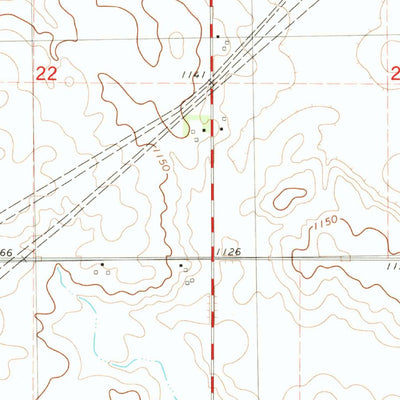 United States Geological Survey Bagley, IA (1982, 24000-Scale) digital map