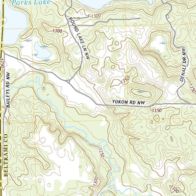 United States Geological Survey Bagley Lake, MN (2022, 24000-Scale) digital map
