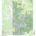 United States Geological Survey Bagley Lake, MS (2000, 24000-Scale) digital map