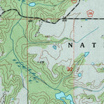 United States Geological Survey Bagley Lake, MS (2000, 24000-Scale) digital map