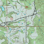United States Geological Survey Bagley Lake, MS (2000, 24000-Scale) digital map
