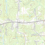 United States Geological Survey Bagley Lake, MS (2012, 24000-Scale) digital map
