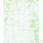 United States Geological Survey Bahner, MO (1961, 24000-Scale) digital map