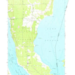 United States Geological Survey Baie De Wasai, MI (1951, 24000-Scale) digital map