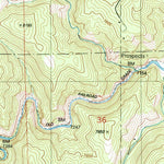United States Geological Survey Bailey, CO (1987, 24000-Scale) digital map