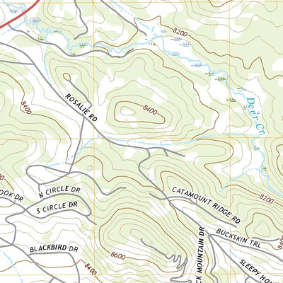 United States Geological Survey Bailey, CO (2022, 24000-Scale) digital map