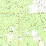 United States Geological Survey Bailey Creek, TX (1974, 24000-Scale) digital map