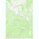 United States Geological Survey Bailey Creek, WA (1988, 24000-Scale) digital map