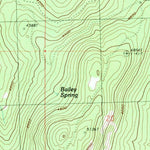 United States Geological Survey Bailey Creek, WA (1988, 24000-Scale) digital map