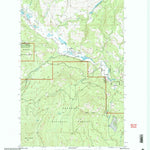 United States Geological Survey Bailey Creek, WA (2001, 24000-Scale) digital map