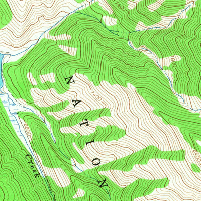 United States Geological Survey Bailey Lake, WY (1965, 24000-Scale) digital map