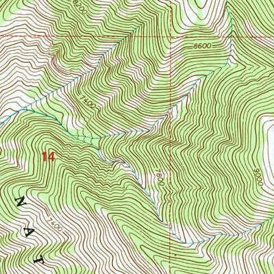 United States Geological Survey Bailey Lake, WY (1996, 24000-Scale) digital map