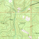 United States Geological Survey Bailey Mountain, MT (1989, 24000-Scale) digital map