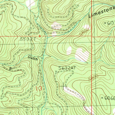 United States Geological Survey Bailey Mountain, MT (1989, 24000-Scale) digital map