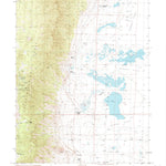 United States Geological Survey Bailey Pass, NV (1986, 24000-Scale) digital map