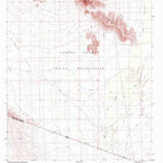 United States Geological Survey Bailey Peak, AZ (1996, 24000-Scale) digital map