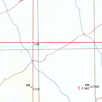 United States Geological Survey Bailey Peak, AZ (1996, 24000-Scale) digital map