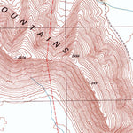 United States Geological Survey Bailey Peak, AZ (1996, 24000-Scale) digital map