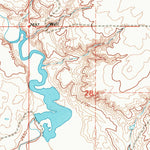 United States Geological Survey Bailey Reservoir, MT (1969, 24000-Scale) digital map