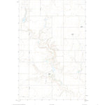 United States Geological Survey Bailey Reservoir, MT (2020, 24000-Scale) digital map