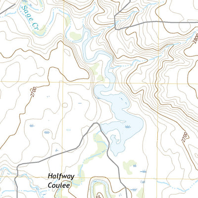 United States Geological Survey Bailey Reservoir, MT (2020, 24000-Scale) digital map
