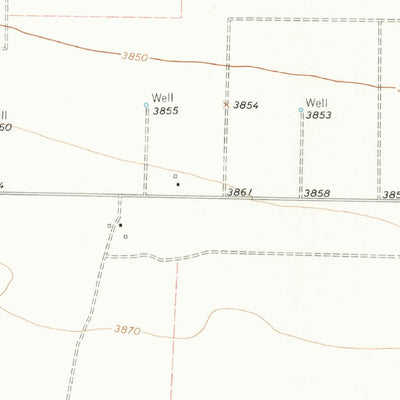 United States Geological Survey Baileyboro NE, TX (1962, 24000-Scale) digital map