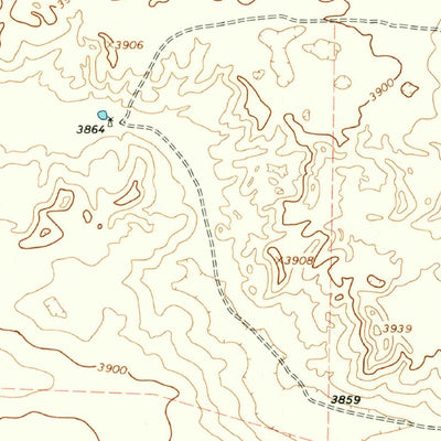 United States Geological Survey Baileyboro, TX (1962, 24000-Scale) digital map