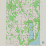 United States Geological Survey Baileys Harbor West, WI (1982, 24000-Scale) digital map